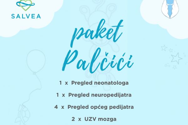 Paket “Palčići” u Poliklinici Salvea